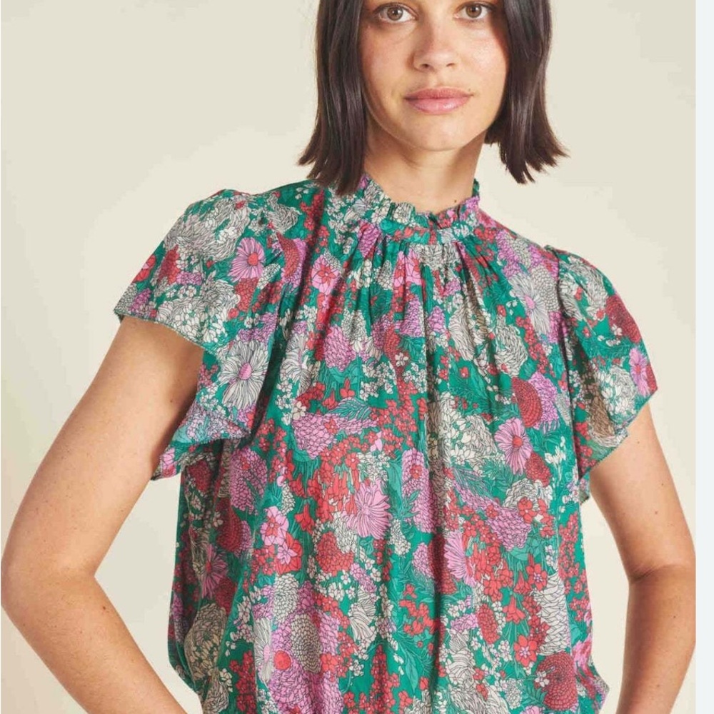 Trovata Birds of Paradis Carla Blouse